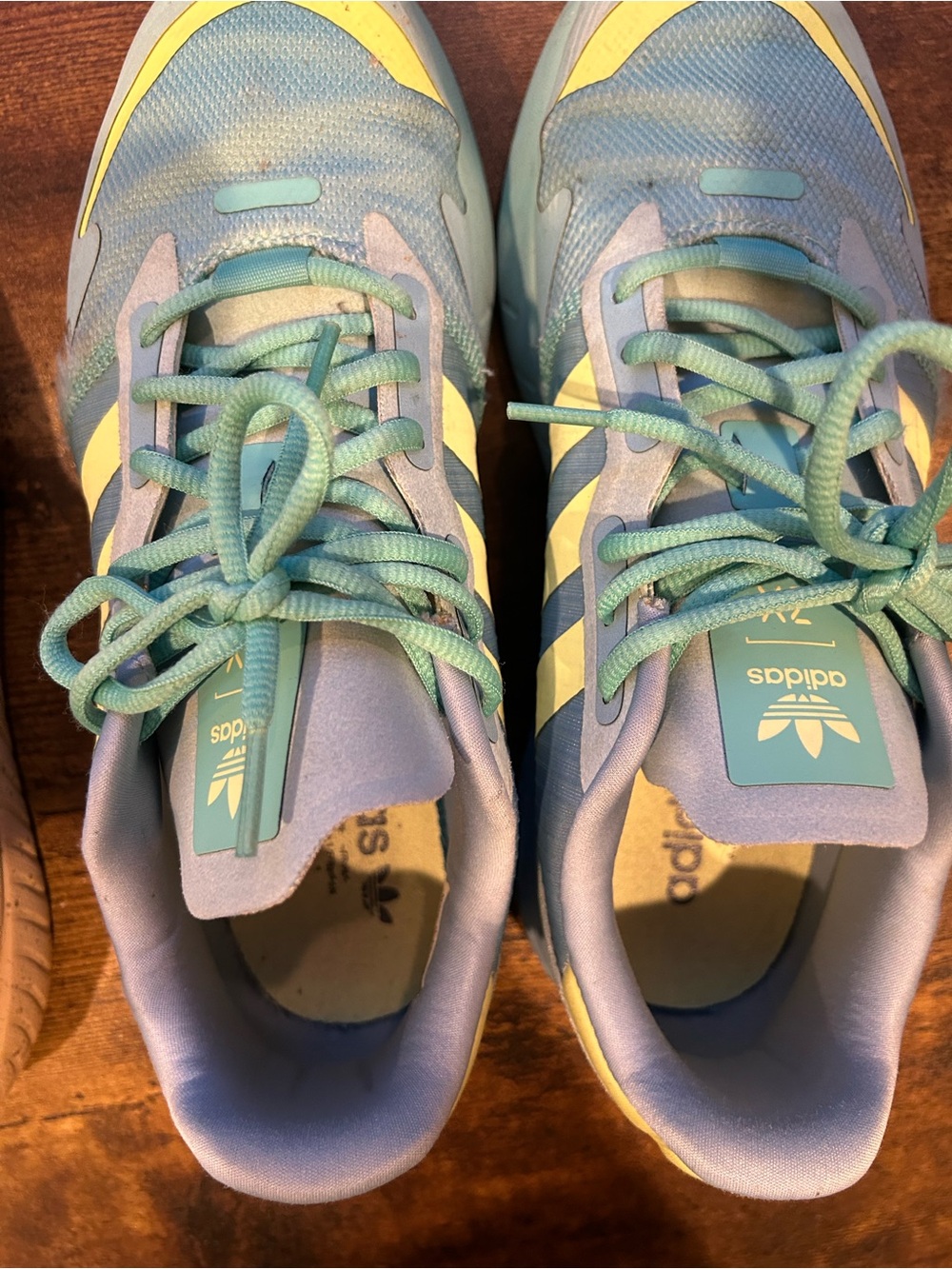 adidas Sneakers in Blue and Yellow